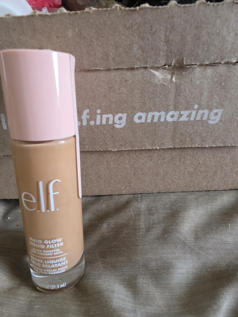 Halo Glow Liquid Filter Foundation - Warm Nude Shades